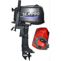 Мотор лодочный SEA-PRO 2-х тактный Т 5S + бак
