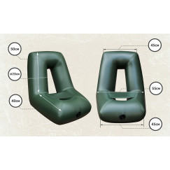 Кресло ПВХ "UREX №2" для надувных лодок