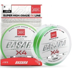 Леска плетеная Lucky John BASARA Light Green 150/021
