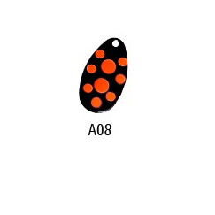 Вращающаяся блесна Akara Lite Series Coin 1 (3гр) цвет A08