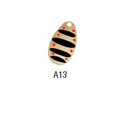 Вращающаяся блесна Akara  Lite Series Spin Bee 1 (3.5гр) цвет A13
