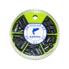           Грузила Salmo EXTRA SOFT малый 5 секц. 0,5-2,6г 060г набор 2