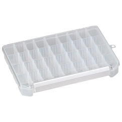       Коробка рыболов. Meiho CLEAR CASE C-1200ND 255x190x40