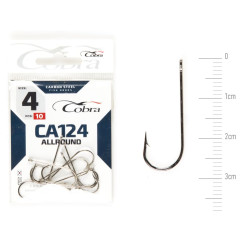           Крючки Cobra ROUND сер. CA124 разм. 004 10шт.  (C100N)