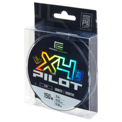           Леска плет. Feeder Concept Pilot x4 BRAID Black 150/012