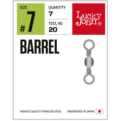           Вертлюги LJ Pro Series BARREL 012 10шт.