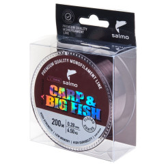           Леска моно. Salmo Diamond CARP & BIG FISH FLUORO COATED Dark Brown 200/028