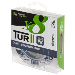           Шнур плет. Feeder Concept Tur II х8 BRAID Dark Grey 150/016