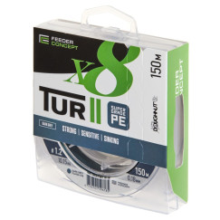           Леска плет. Feeder Concept Tur II х8 BRAID Dark Grey 150/018