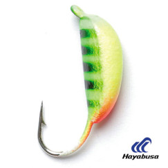 Мормышка вольф. Lucky John БАНАН рижский крашен. 025/28