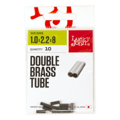           Трубочки обжимные LJ Pro Series DOUBLE LEADER SLEEVER 010, длина 08мм 10шт.