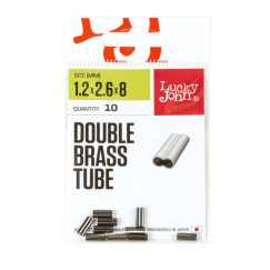           Трубочки обжимные LJ Pro Series DOUBLE LEADER SLEEVER 012, длина 08мм 10шт.