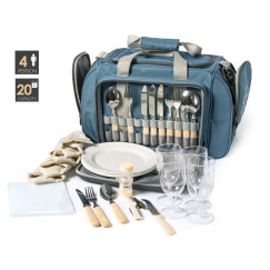 Термосумка Norfin VARDO NFL с набором посуды на 4 персоны