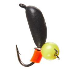 Мормышка вольф. Lucky John БАНАН рижский с петел. и бисером 030/Y