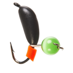 Мормышка вольф. Lucky John БАНАН рижский с петел. и бисером 040/G