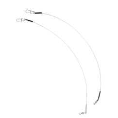           Поводки флюорокарбон LJ оснащ. вертл. и застеж. 08кг 15см 2шт.