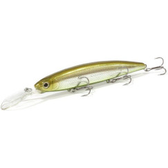 Воблер DEPS Balisong minnow 130SF LongBill #23 Glass Belly Shiner