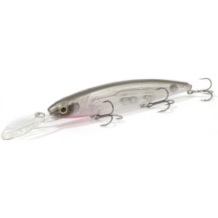 Воблер DEPS Balisong minnow 130SF LongBill #29 Skeleton Dazzler