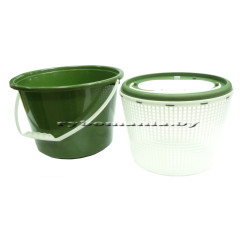 Кан для живца пластиковый большой 10л