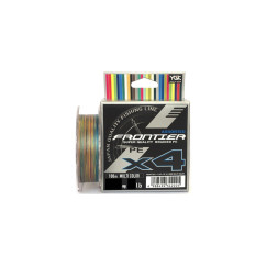 Шнур YGK Frontier Assorted x4 100m (мульт.) #0.6/0.128mm 6lb/2.7kg
