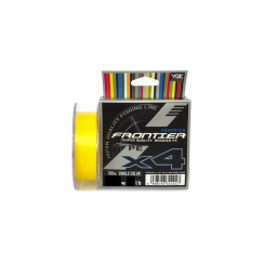 Шнур YGK Frontier Assorted x4 100m (жёлтый) #2.5/0.260mm 25lb/11.3kg