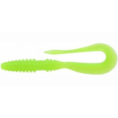 Силикон Keitech Mad Wag Mini 3.5" #026 Clear Chartreuse Glow