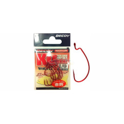Крючки офсетные Decoy Worm 17 R KG Hook №2 (7шт в уп)