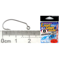 Крючки офсетные Decoy Light Game Hook MG-3 №8 (12шт в уп)
