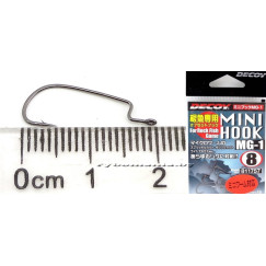 Крючки офсетные Decoy Mini Hook  MG-1 №8 (10шт в уп)