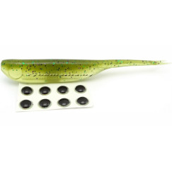 Силикон Jackall Jazzy Fish 3.0" #Noike Gill