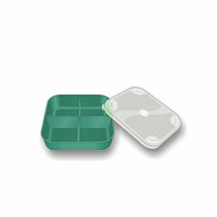       Коробка для наживки Stonfo QUADRATA 0,7л 4 секции