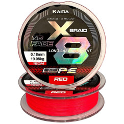 PX843-25   Плетенка NO FADE X8 red fantom, цвет красный, 150м