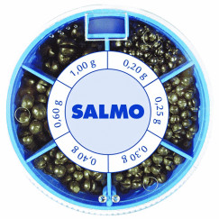           Грузила Salmo ДРОБИНКА PL 6 секц. станд. 100г набор