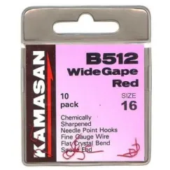           Крючки Kamasan сер.В 512 разм.018 10шт.