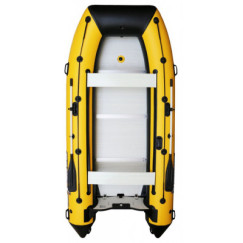 Лодка Polar Bird 360M Merlin Кречет, НДНД черный желтый