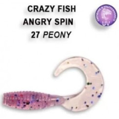 Приманка Crazy Fish Angry Spin 1" (0.23 гр; 2.5 см; 8 шт.) 27