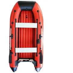 Надувная лодка Polar Bird 340M Merlin Кречет НДНД черный красный