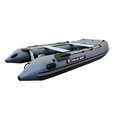 Надувная лодка Polar Bird 340M NEW Merlin Кречет (стеклокомпозит)серый