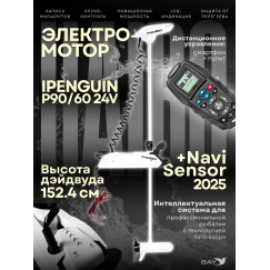 Лодочный электромотор Haibo iPenguin P90\60