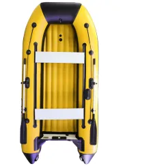 Надувная лодка Polar Bird 340M Merlin Кречет НДНД черный желтый