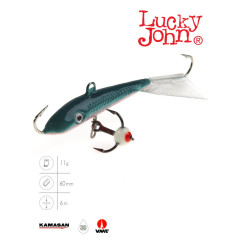 ​Балансир Lucky John Fin 4 (11гр, 4см) с тройником 54