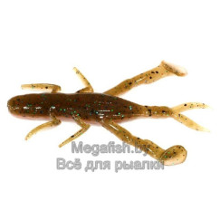 Силиконовая приманка Jackall DRAGON BUG 3 (7,6 см, упаковка — 7 шт.) цвет GREEN PUMPKIN/NATURAL