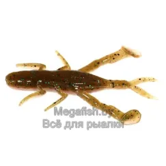 Силиконовая приманка Jackall DRAGON BUG 3 (7,6 см, упаковка — 7 шт.) цвет GREEN PUMPKIN/NATURAL