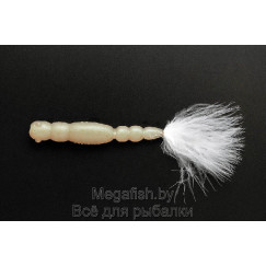 Силиконовая приманка Megabass Ya-Manba 3 (7.2см, упаковка 6 шт) цвет  uv shad skin