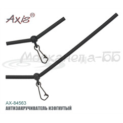 Комплект антизакручивателей 84563 изогнутых, прозрачных, 3шт., 10см