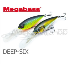 Воблер MEGABASS DEEP-SIX SP-C (Al Biwako Champagne Secret)