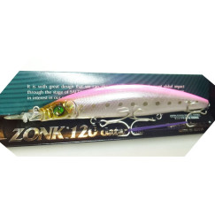 Воблер MEGABASS ZONK 120 Gataride Hi-Pitch (GG Pink Iwashi)