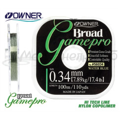 Леска OWNER B. GAME PRO 56033, 100 м., 0.22 мм, желтая