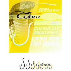           Крючки Cobra BEAK сер.1091BZ разм.002 10шт.