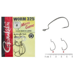 Крючки-офсетные-Gamakatsu-WORM-325-Micro-Game-006